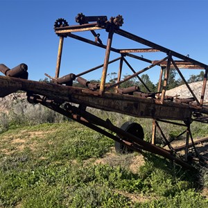 Salt Stock Stockpile And Mining Equipment