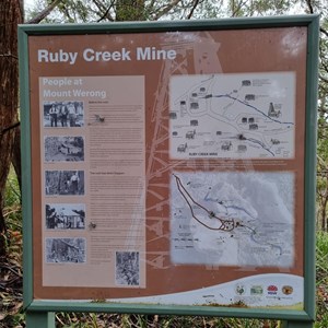 Ruby Creek Info Board