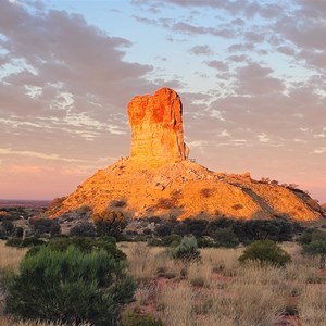 Chambers Pillar Sunrise Lookout