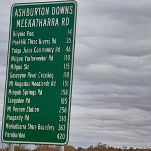Ashburton Downs Meekatharra Rd