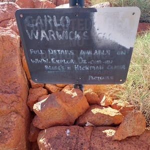 Carlo Warwick's Sign