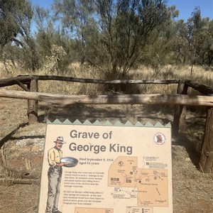 Grave Site of George King