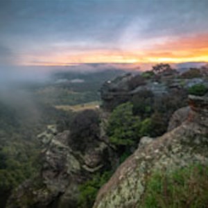 view South from one of 5 lookouts