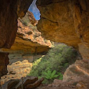 Numerous caves and historic features can be found. Several walks can be done