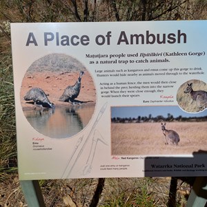 A Place Of Ambush Sign