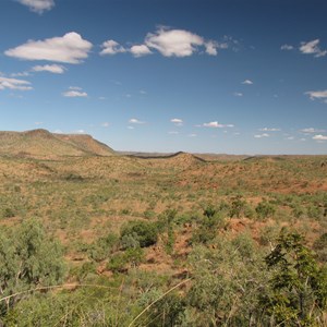 View over the ranges