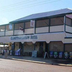 Clancy's Overflow Hotel in the main street.