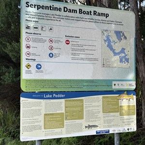 Serpentine Dam Boat Ramp