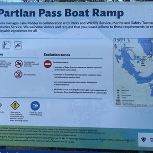 Lake Pedder - McPartlan Pass Boat Ramp