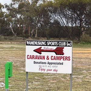 Wamenusking Sports Club (donation)