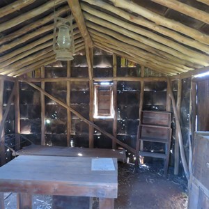 Kero hut interior