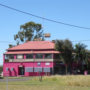 Pub in pink
