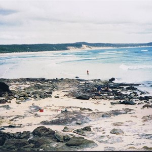 Looking north west from waddy point to Orchid Beach