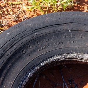 Old Aircraft Tyre