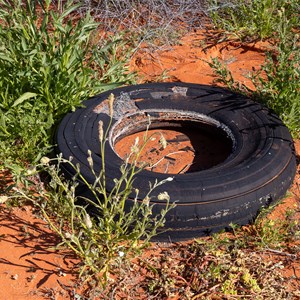 Old Aircraft Tyre