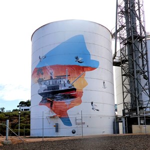 Paringa Silo Art