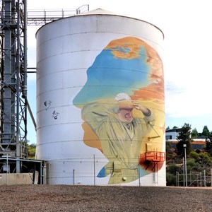 Paringa Silo Art