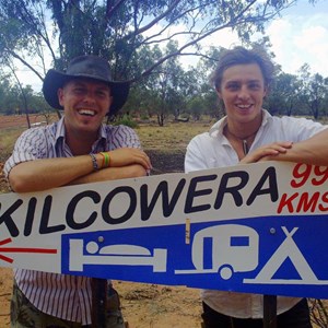 Our favourite backpackers visited Kilcowera in 2009