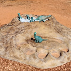 Dinosaur nest