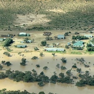 Floodwaters April 2025