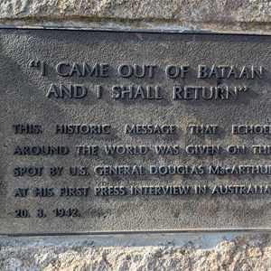 Terowie Railway Station and General MacArthur Monument