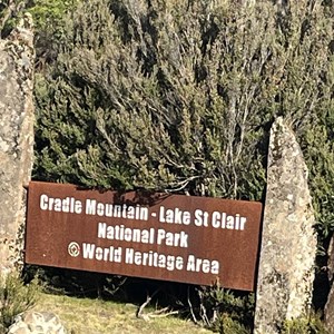 Cradle Mountain National Park Entrance