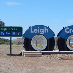Signage & town entrance