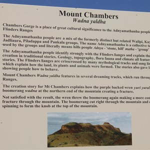 Mt Chambers SA