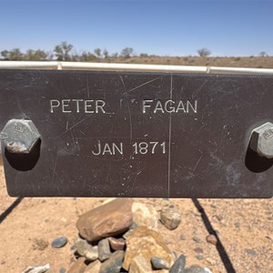 Peter Fagans Grave