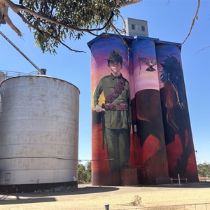 Painted Silos