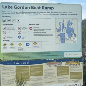 Lake Gordon Boat Ramp
