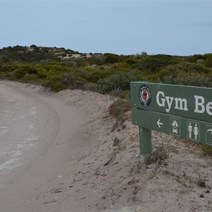 The Track into Gym Beach