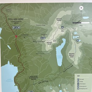 Mount Anne Trailhead