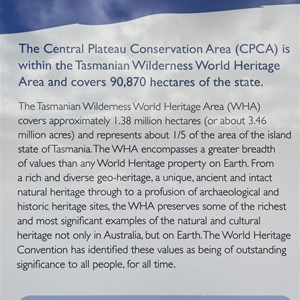 Central Plateau Information Boards