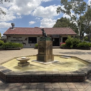 Dog on the Tuckerbox