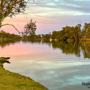 River Murray Sunset - Berri