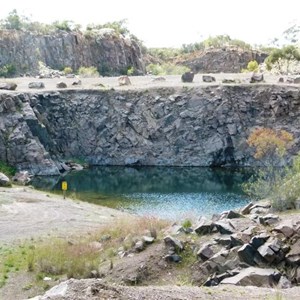 Old quarry at Mt Monster
