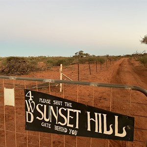 Gate to Sunset Hill