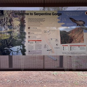 Serpentine Gorge Information Shelter