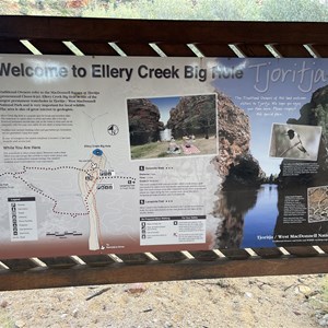 Ellery Creek Big Hole Information Shelter