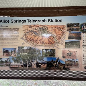 Alice Springs Telegraph Station Information Shelter