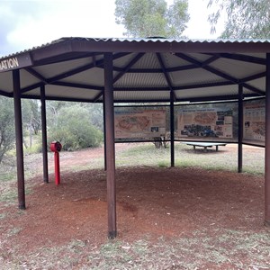 Alice Springs Telegraph Station Information Shelter