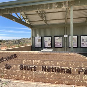 Sturt National Park Information Shelter