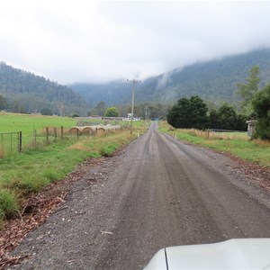 A country lane in Liena