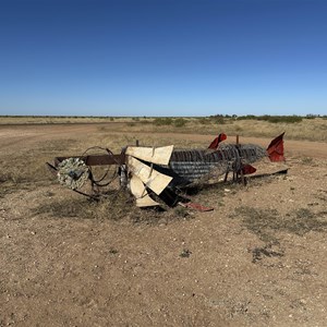 Spring Fish Sculpture