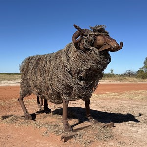 Ram sculpture