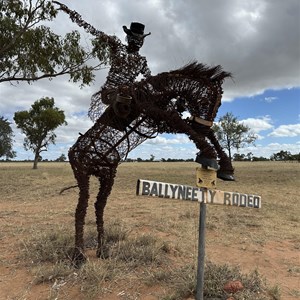 Ballyneety rodeo sculpture