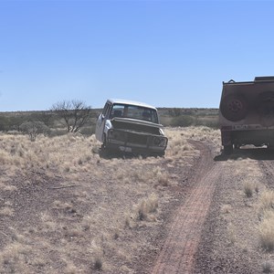 Abandoned Landcruiser