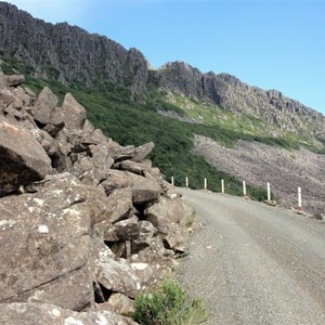 A section of the drive