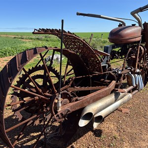 Motorbike sculpture